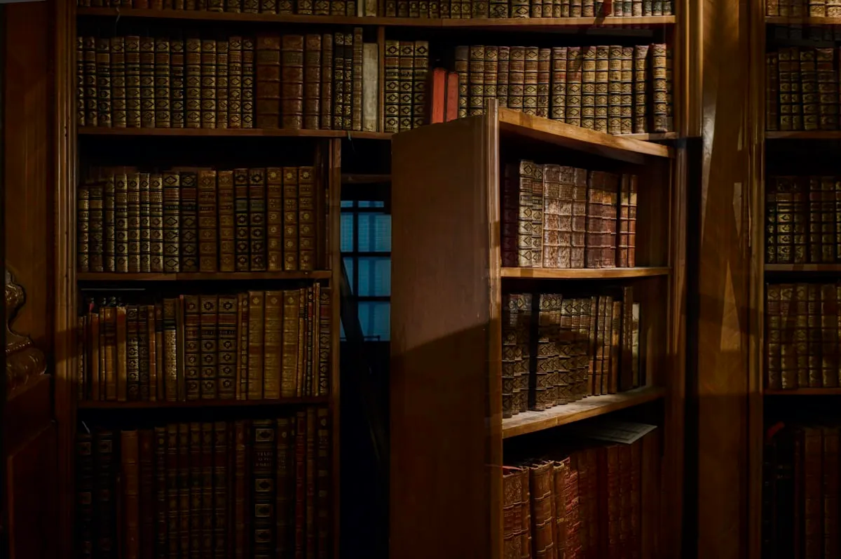 Concealed Bookcase Door | Hidden Room Entry System